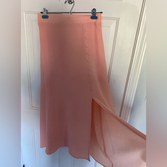 MIDI mesh tiered skirt - Picture 3 of 3